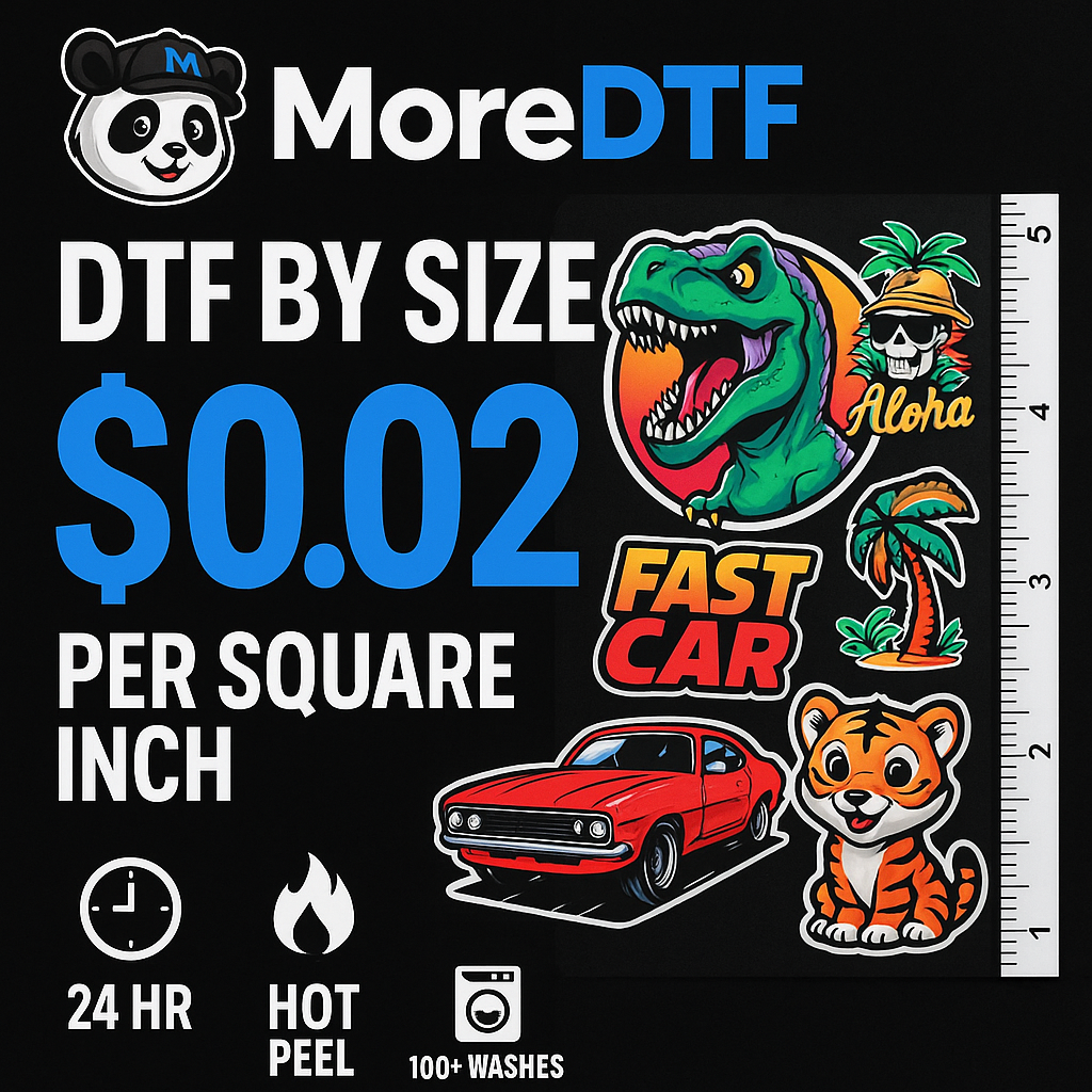 DTF by Size