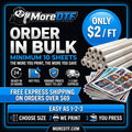Order in Bulk — Only $2/ft
