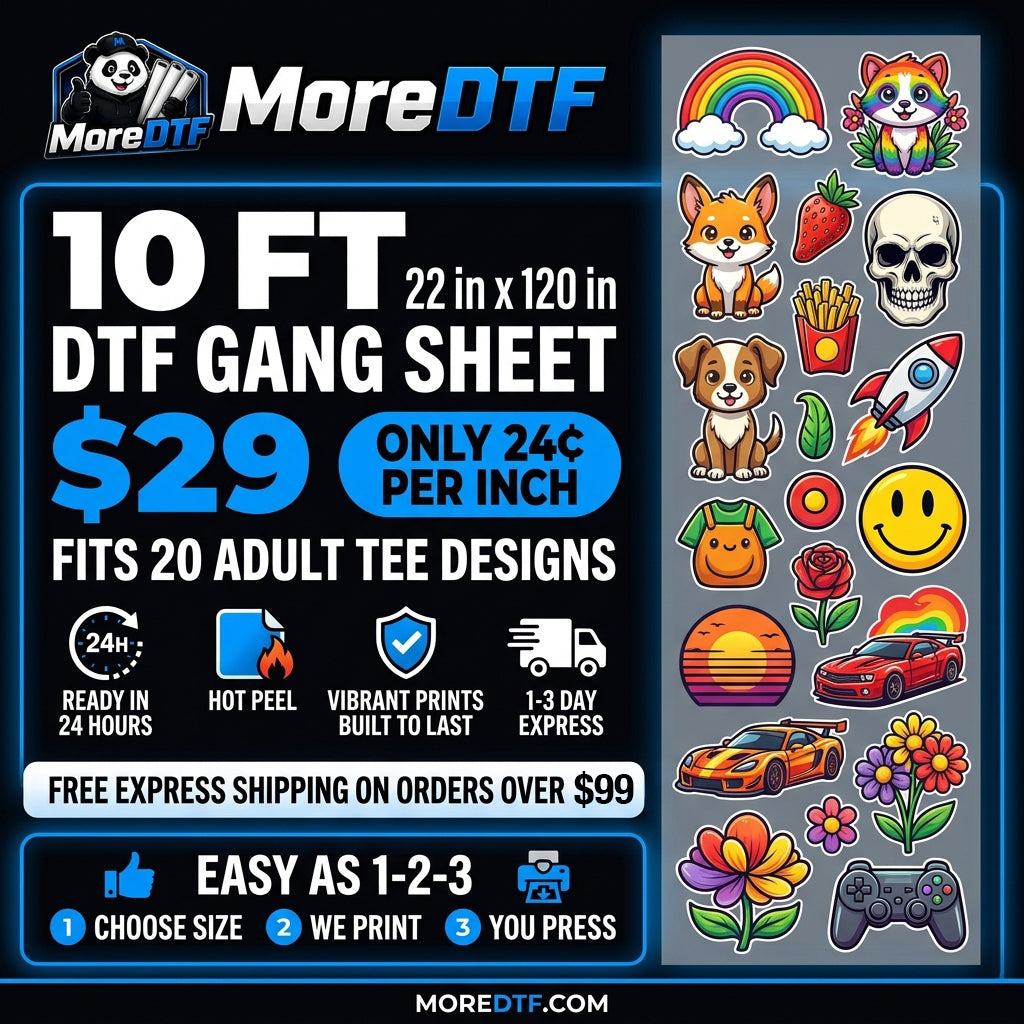 DTF Transfers — Gang Sheet Builder