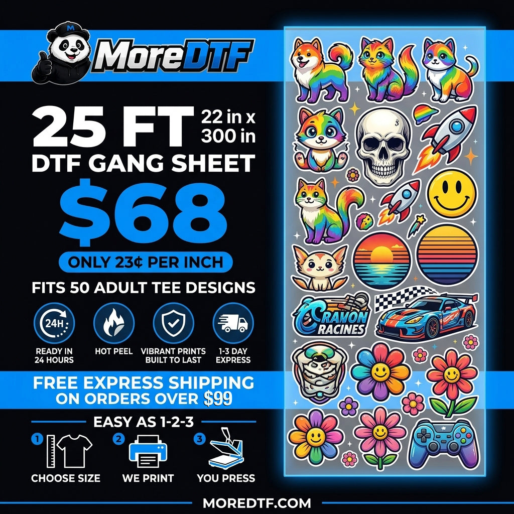 DTF Transfers — Gang Sheet Builder