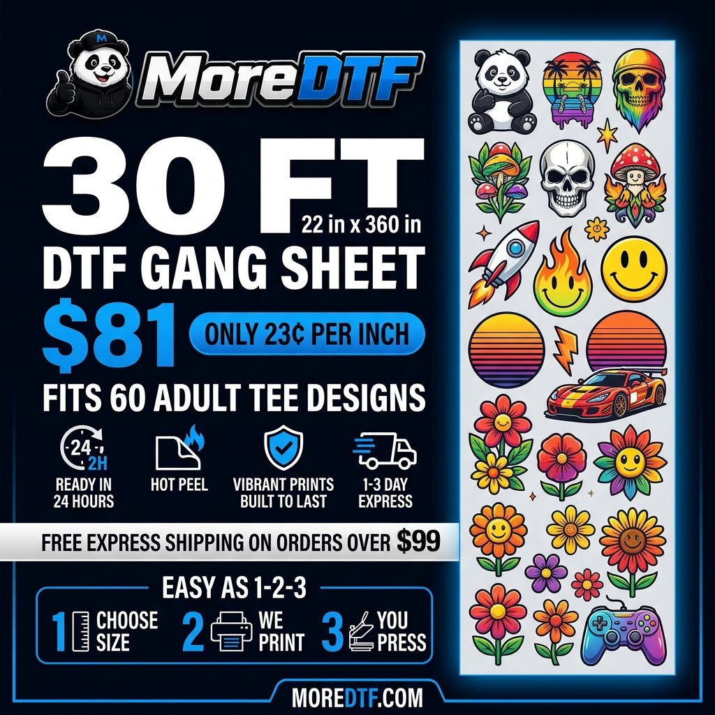 DTF Transfers — Gang Sheet Builder