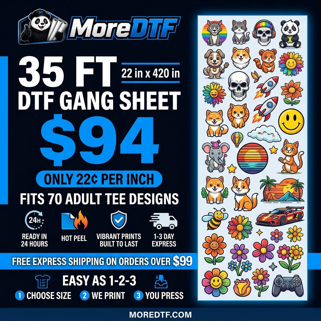 DTF Transfers — Gang Sheet Builder