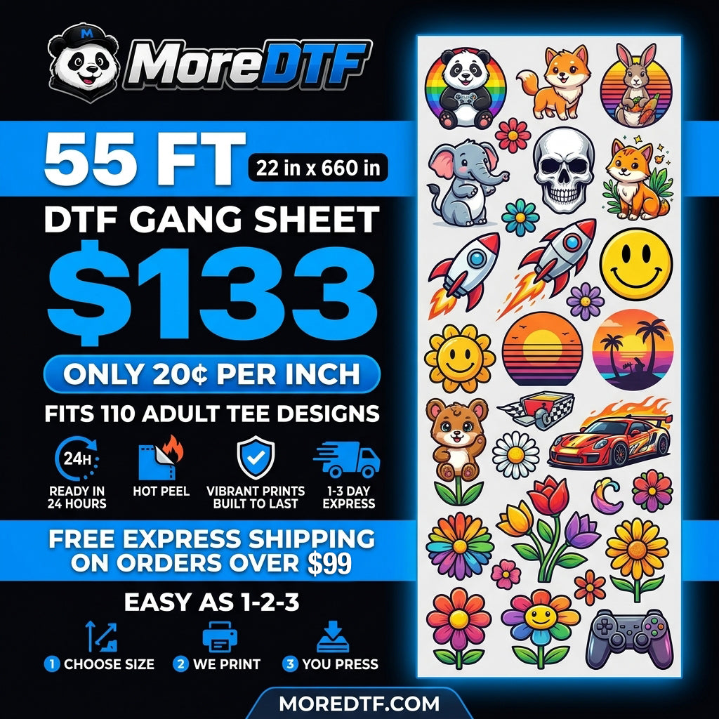 DTF Transfers — Gang Sheet Builder
