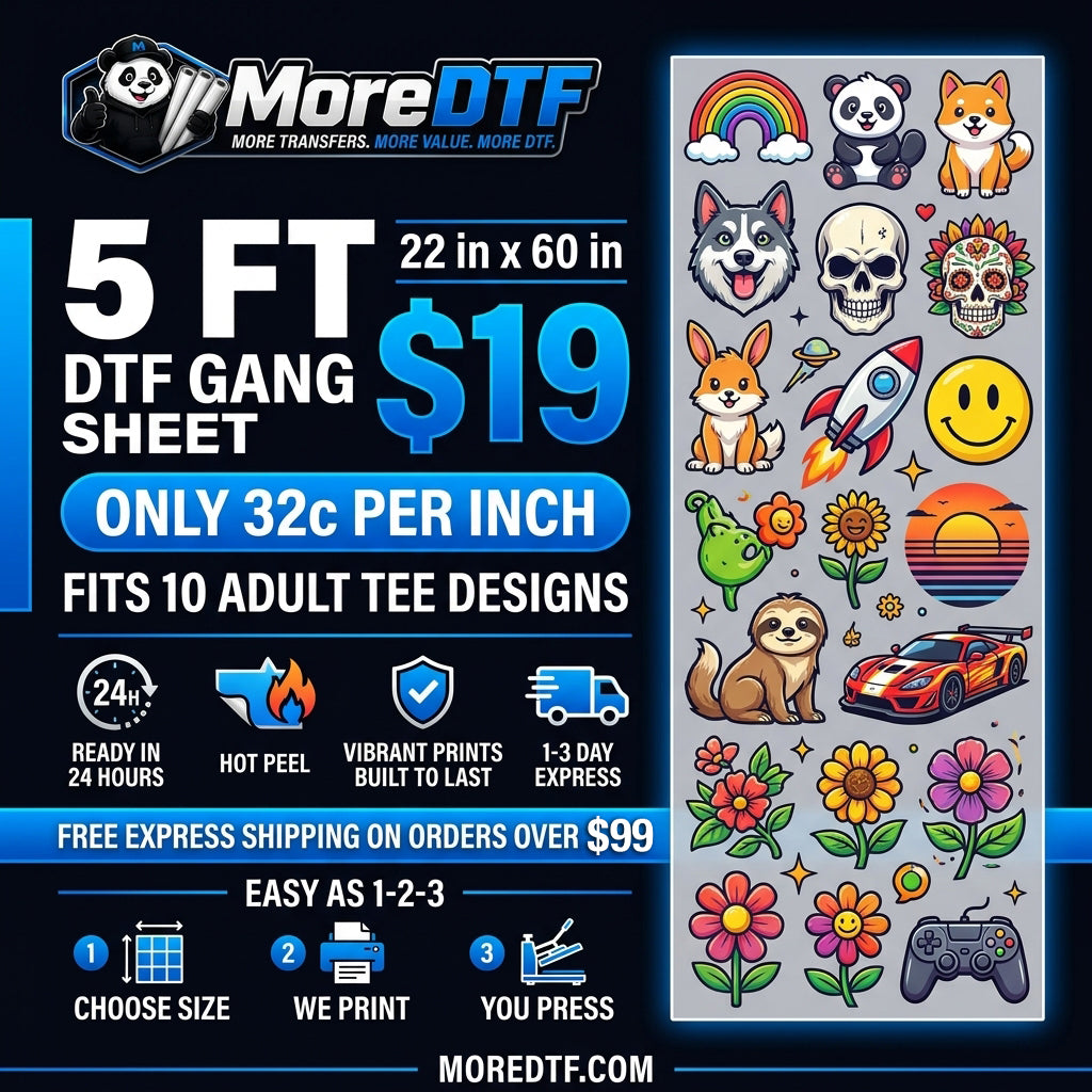 DTF Transfers — Gang Sheet Builder