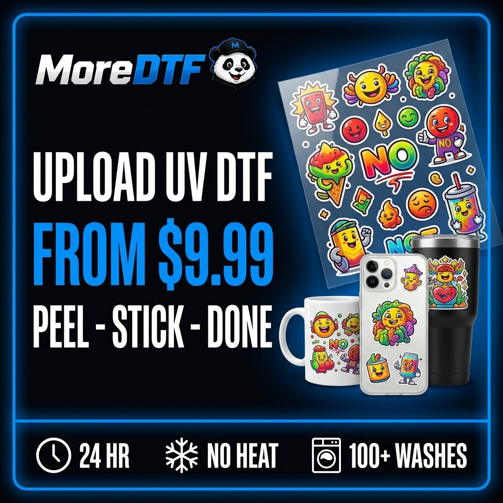 UV DTF 3D Stickers — Upload Gang Sheets